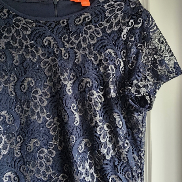 Joe Fresh navy blue dress size large - Picture 3 of 4